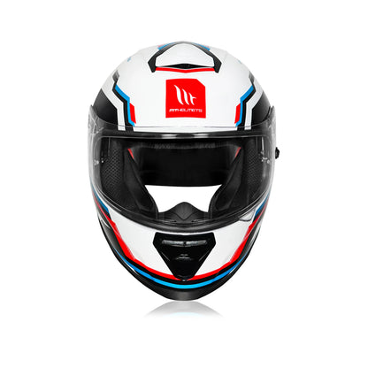 Thunder 3 Pro Blaze - Motorcycle Riding Helmet (Gloss White)