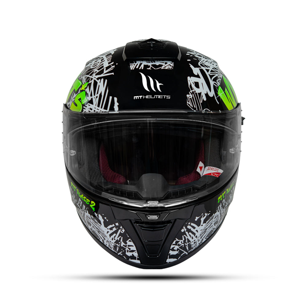 Blade 2 Sv Factory A6 - Motorcycle Riding Helmet (Fluor Gloss)