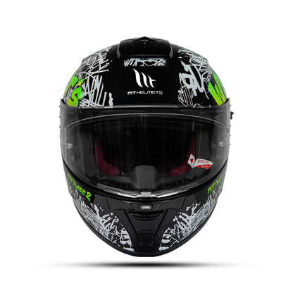 Blade 2 Sv Factory A6 - Motorcycle Riding Helmet (Fluor Gloss)