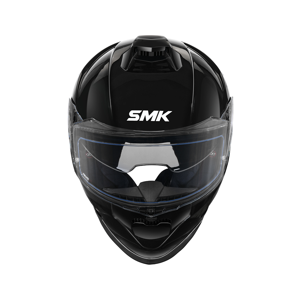 Titan Solid - Motorcycle Riding Helmet (Gloss Black)