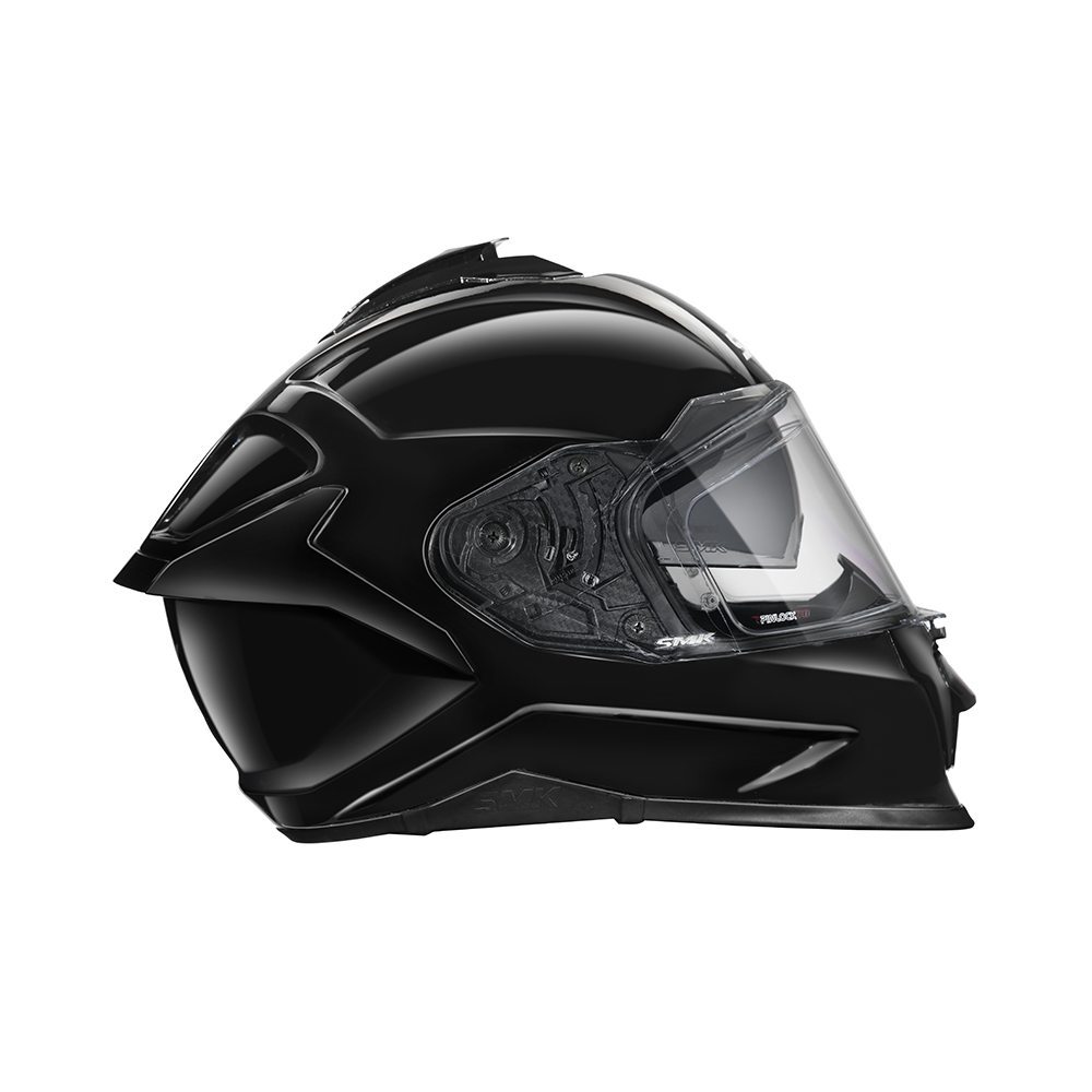 Titan Solid - Motorcycle Riding Helmet (Gloss Black)