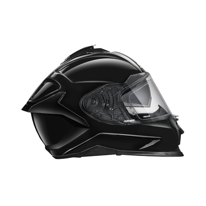 Titan Solid - Motorcycle Riding Helmet (Gloss Black)