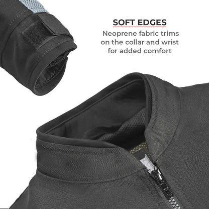 Miller Street - Mesh Riding Jacket (Black)
