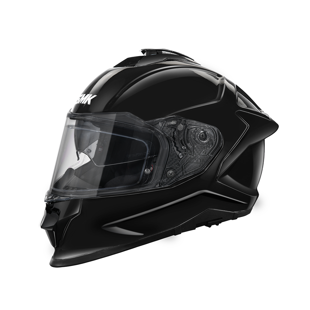 Titan Solid - Motorcycle Riding Helmet (Gloss Black)