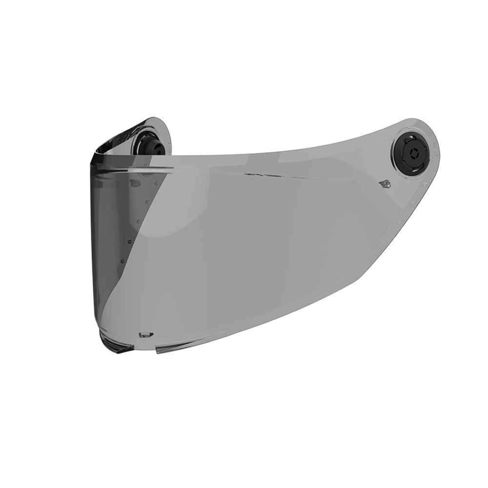 V-28 B smoked visor with two circular mounting ports
