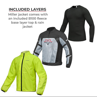 Miller Street - Mesh Riding Jacket (Black)