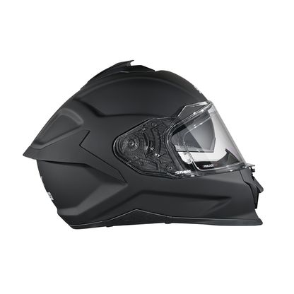 Titan Solid - Motorcycle Riding Helmet (Matt Black)