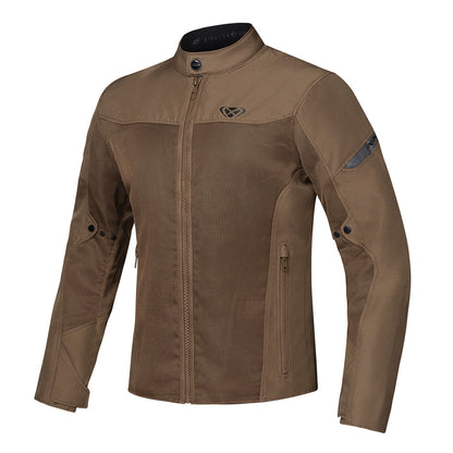 Fresh Slim - Ultra-Ventilated Summer Riding Jacket (Brown)