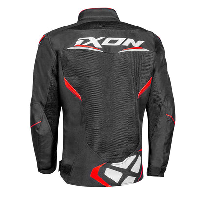 Draco - 3D Mesh Sport Touring Jacket (Black/White/Red)