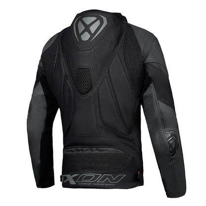 Vortex 3 - Leather Racing Jacket (Black)