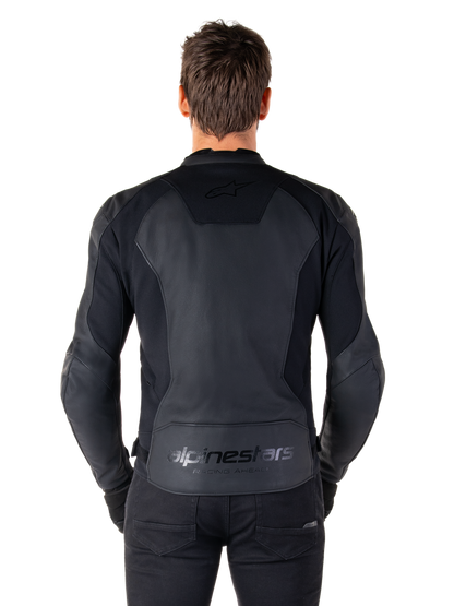 Faster V3 Airflow - Leather Jacket (Black/Black)