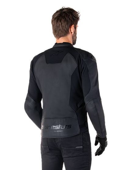 Faster V3 Airflow - Leather Jacket (Black/Black)