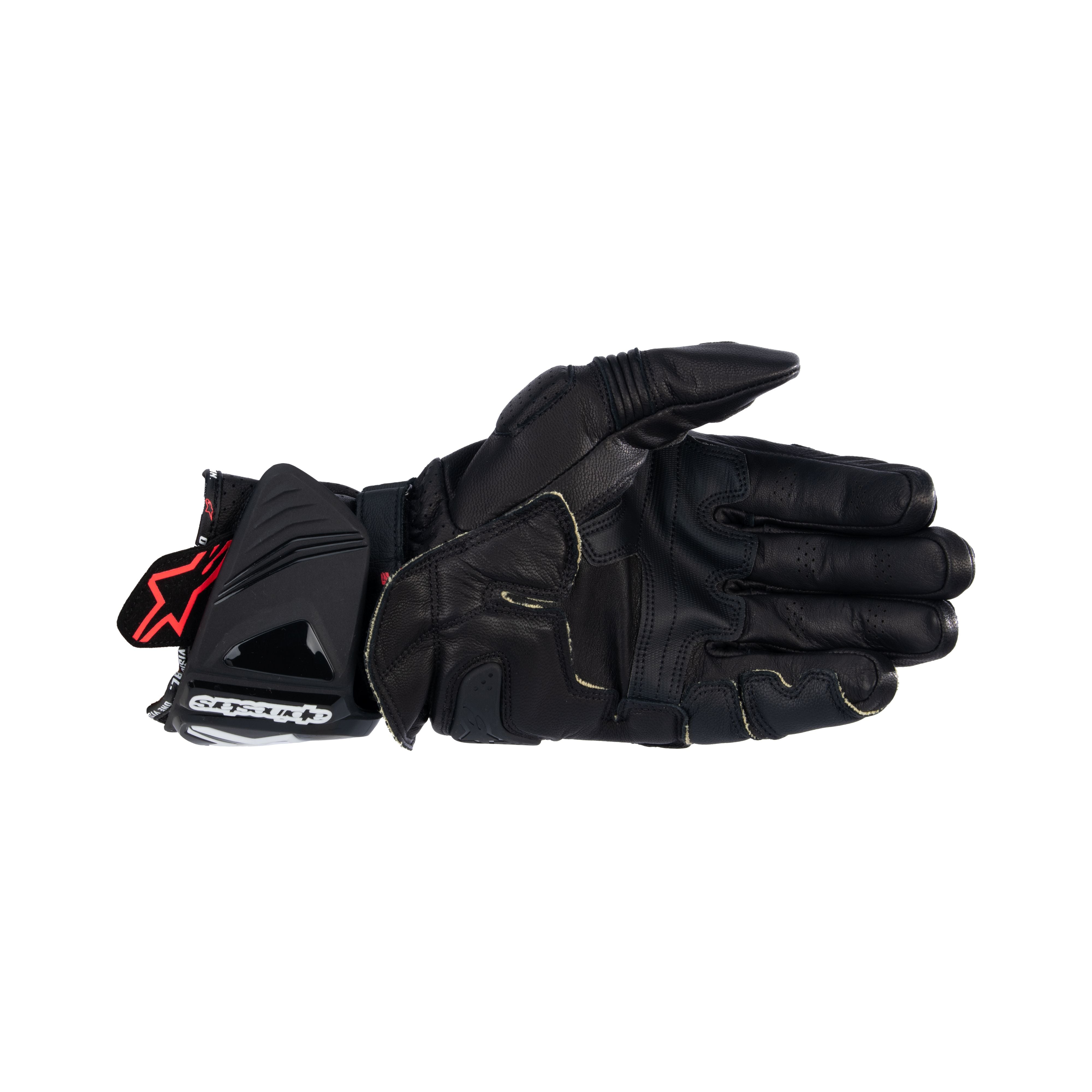 Gp Pro R4 Gloves - Black Red Fluo White