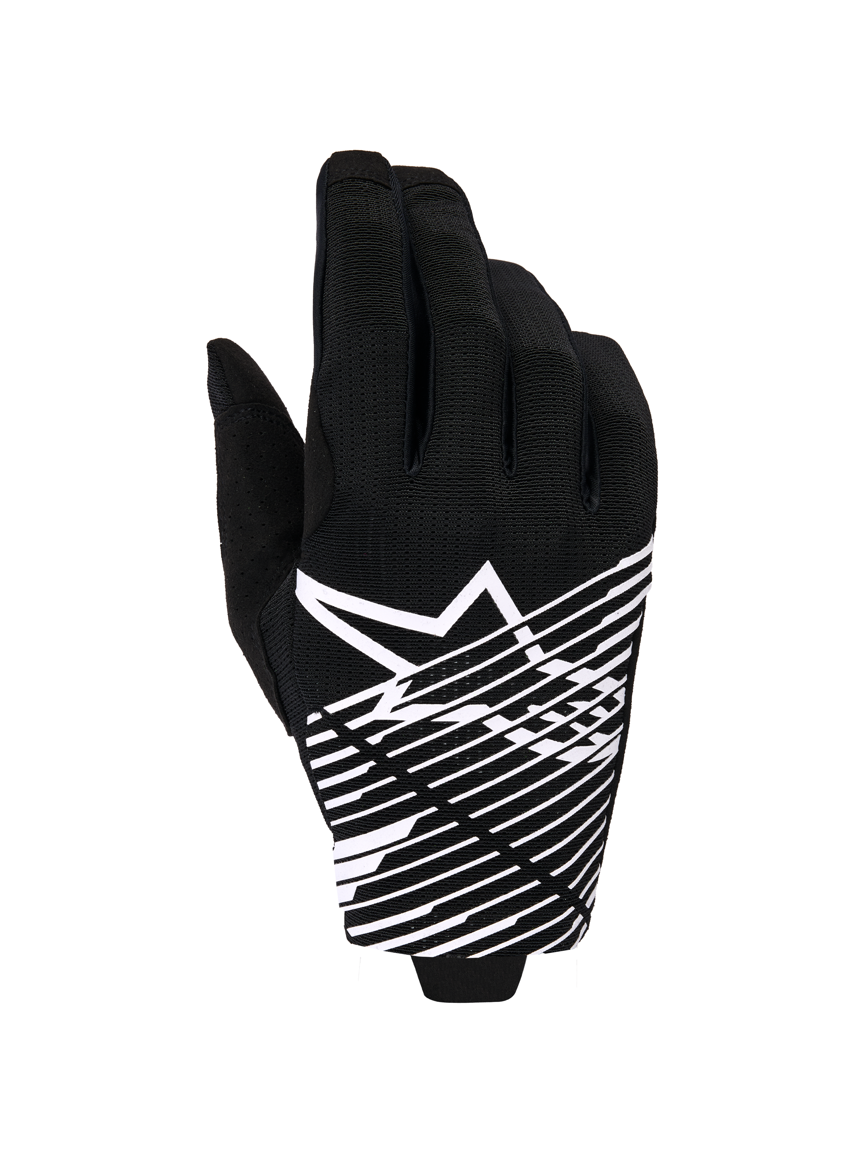 Radar Pro Gloves - Black White