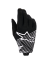 Radar Pro Gloves - Black White