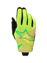 Radar Pro Gloves - Green Yellow Fluo Pink Fluo
