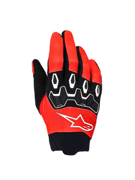 Full Bore V2 Gloves - Orange Black
