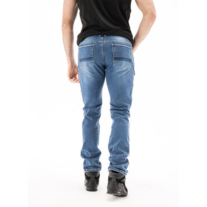Wayne - Motorcycle Riding Jeans (Sky Blue)