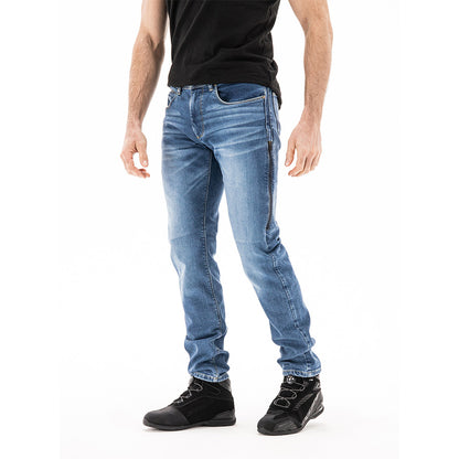 Wayne - Motorcycle Riding Jeans (Sky Blue)