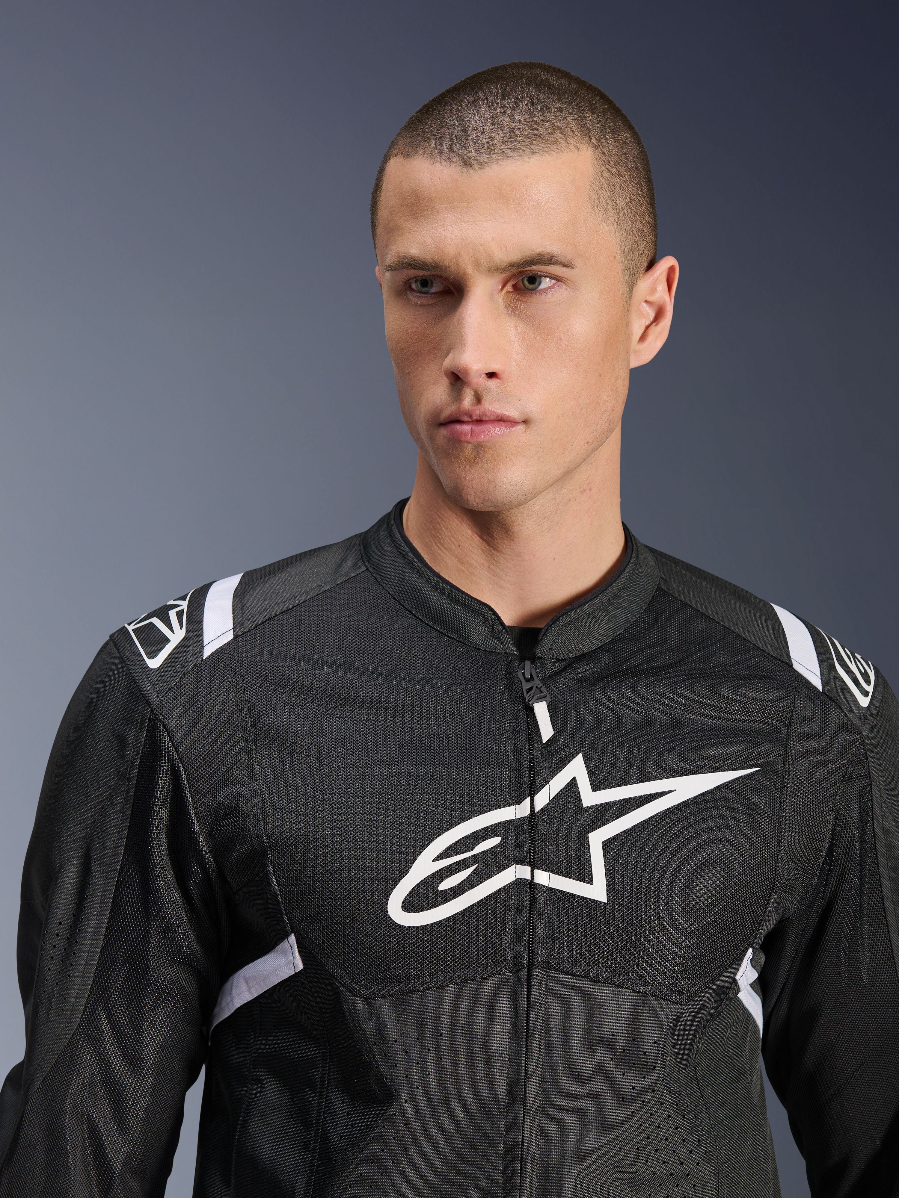 T-Sps Air V2 Jacket - Black White