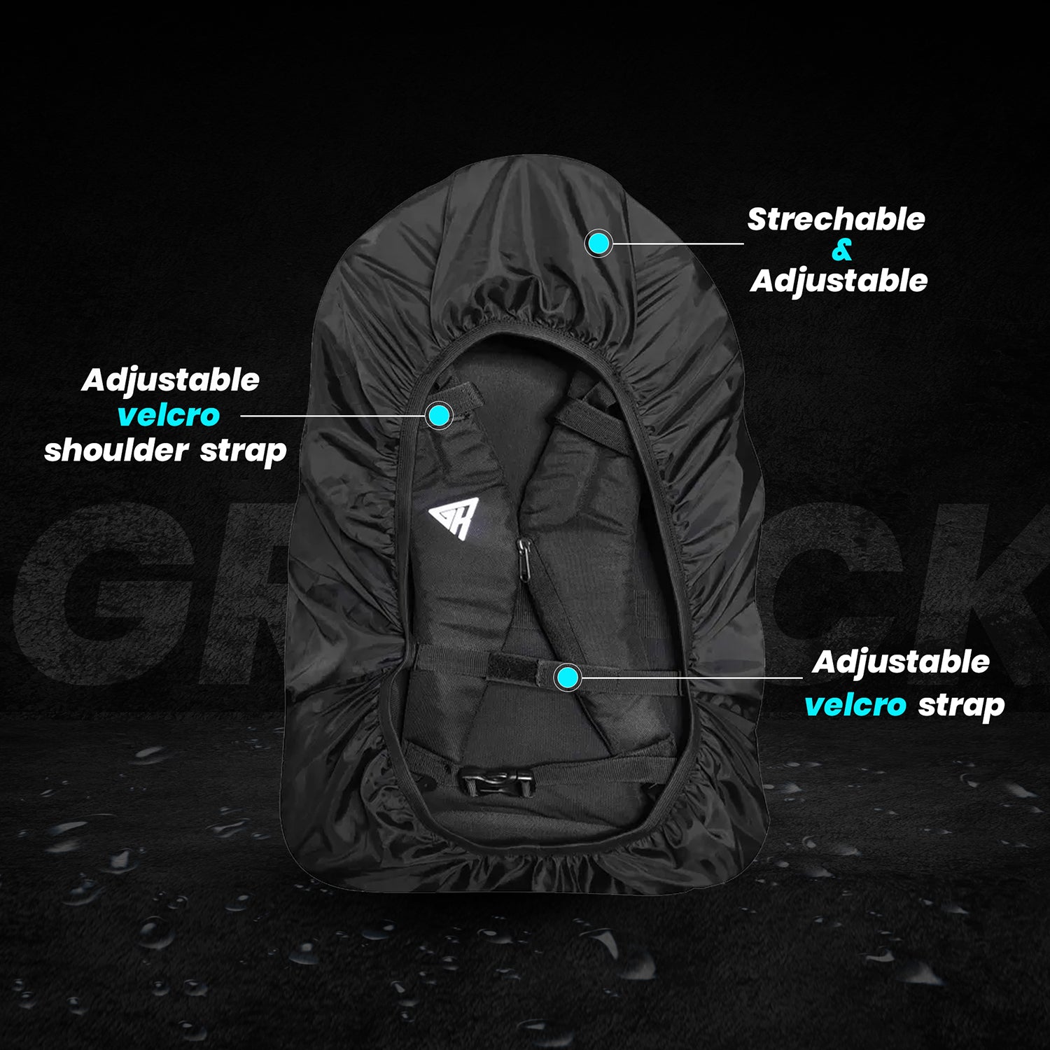 Rain Cover for Motorcycle Backpack