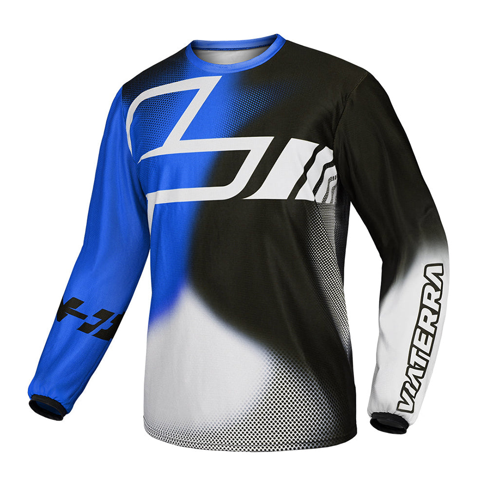 Dirt - Off Road Motorcycle Riding Jersey (Blue)