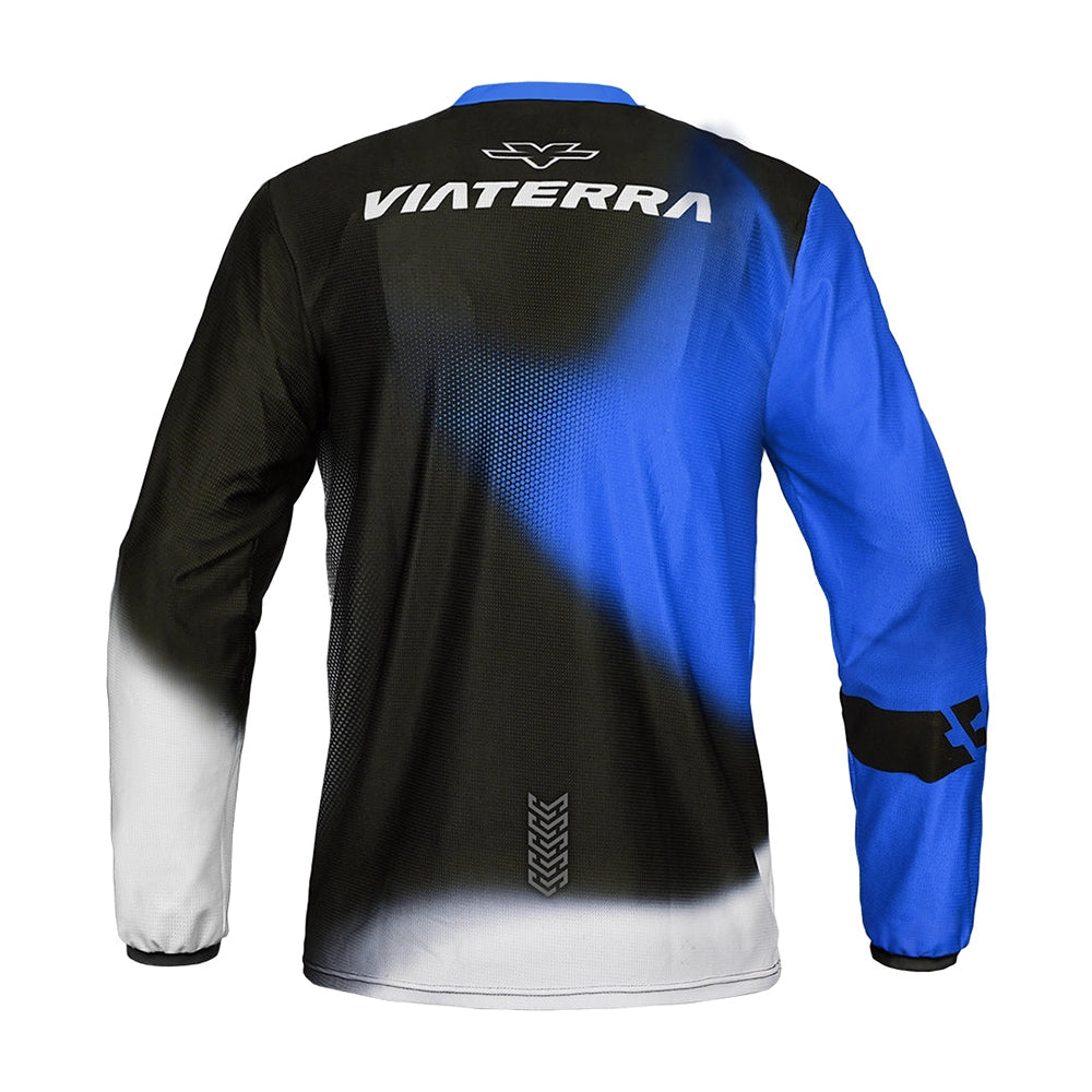 Dirt - Off Road Motorcycle Riding Jersey (Blue)