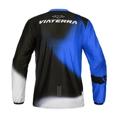 Dirt - Off Road Motorcycle Riding Jersey (Blue)