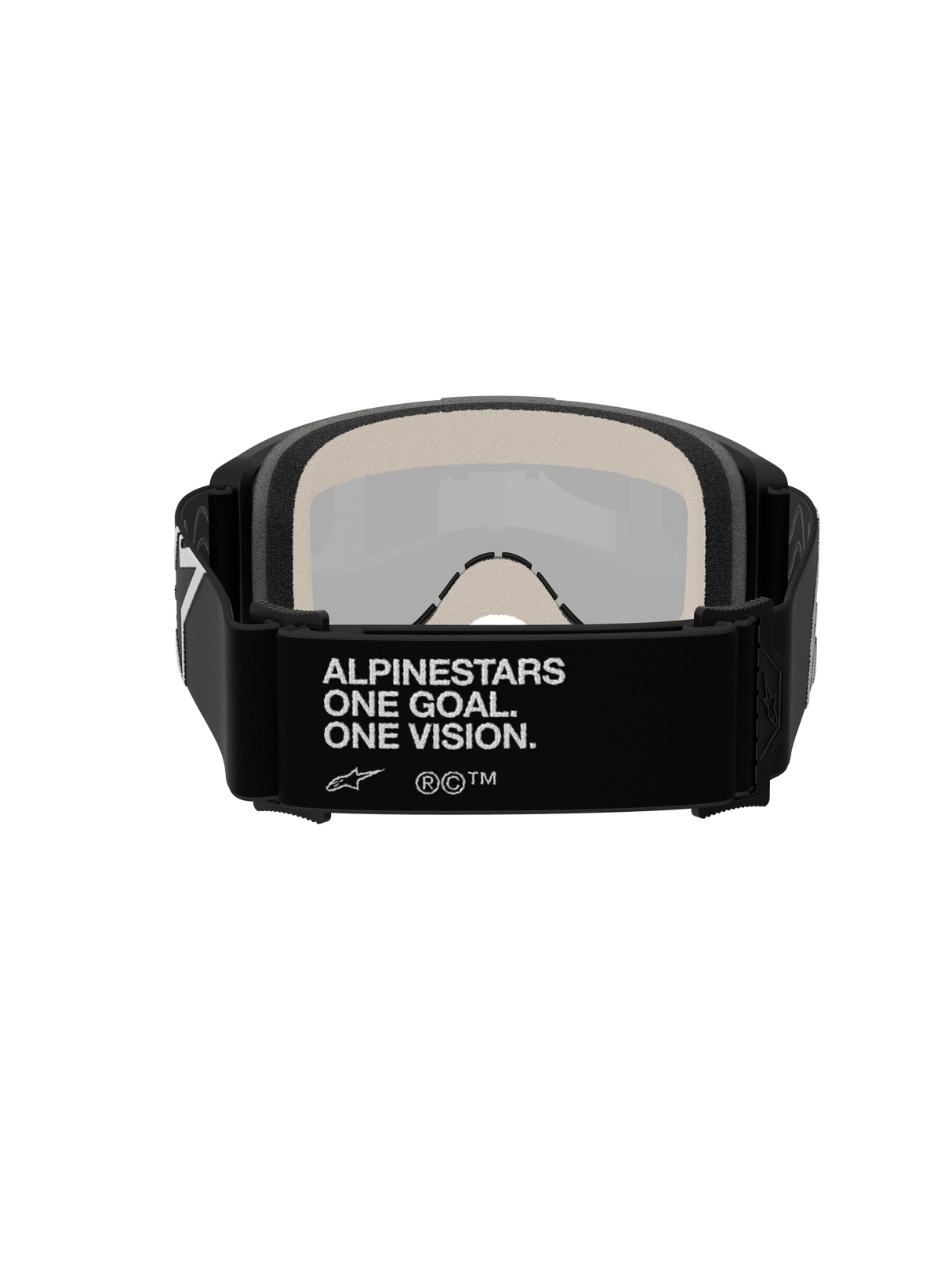 Vision 5 Corp Goggle - Black Mirror Silver
