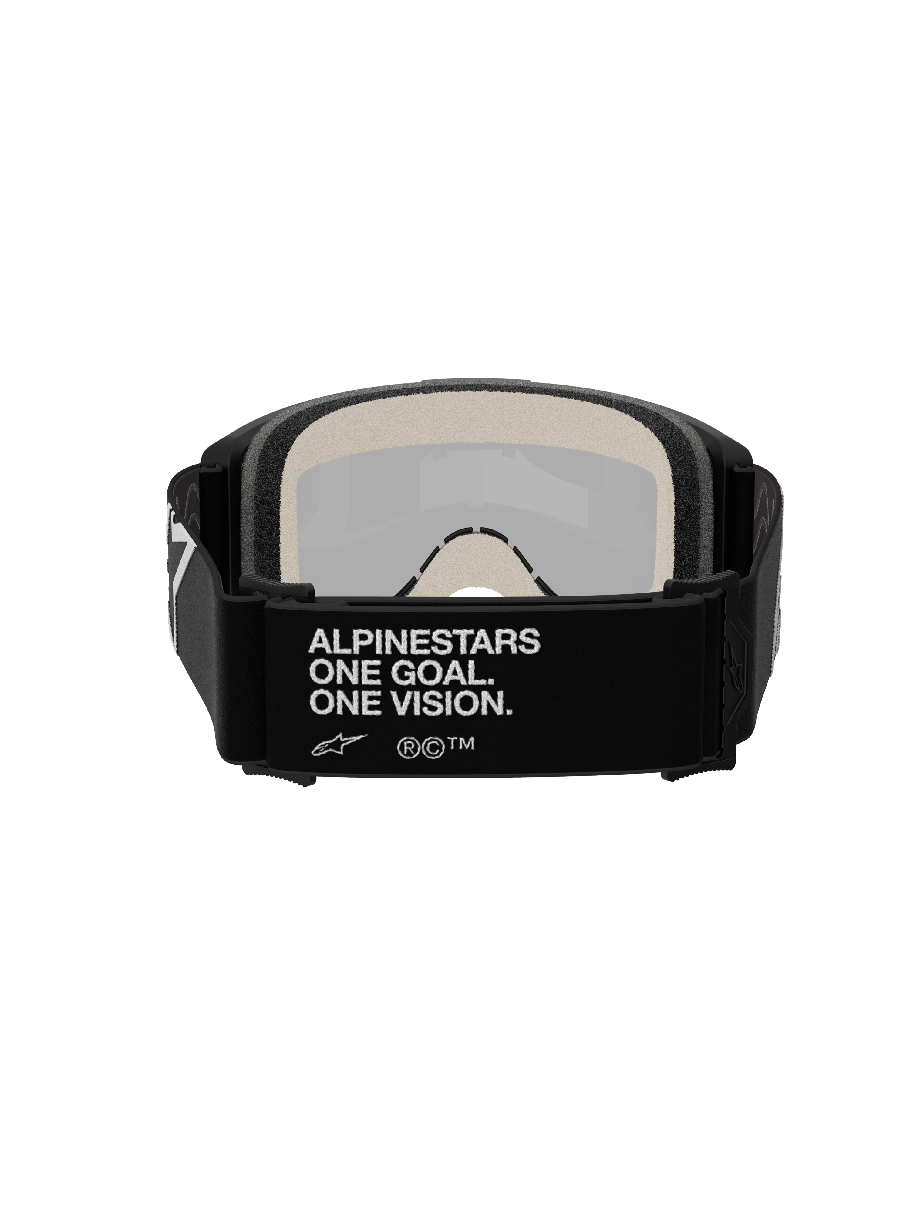 Vision 5 Corp Goggle - Black Mirror Silver