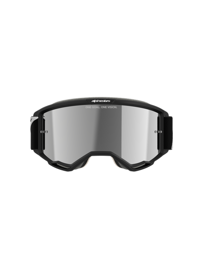 Vision 5 Corp Goggle - Black Mirror Silver