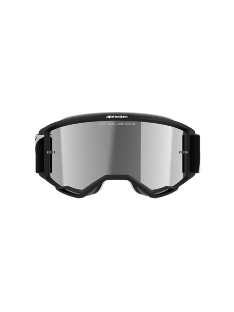 Vision 5 Corp Goggle - Black Mirror Silver