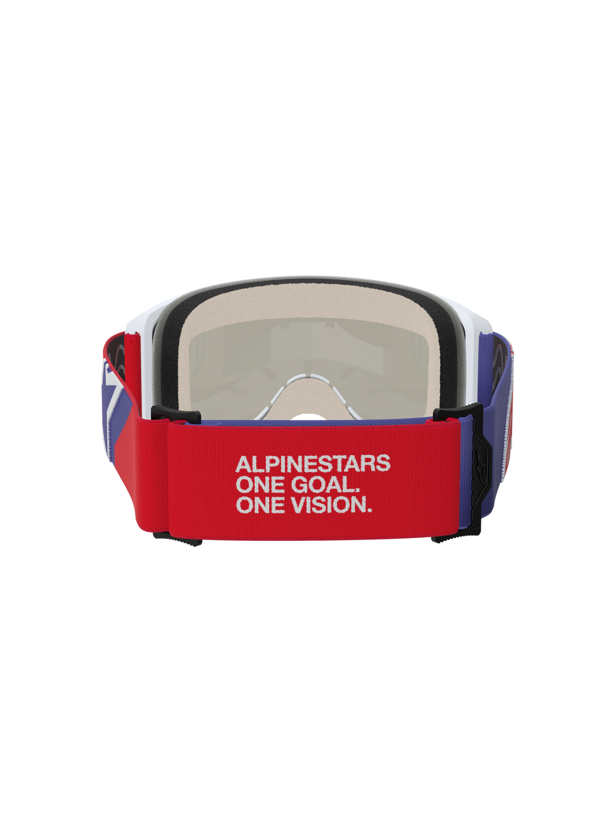 Vision 5 Corp Goggle - Red Purple Mirror Red