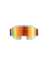 Vision 5 Corp Goggle - Red Purple Mirror Red