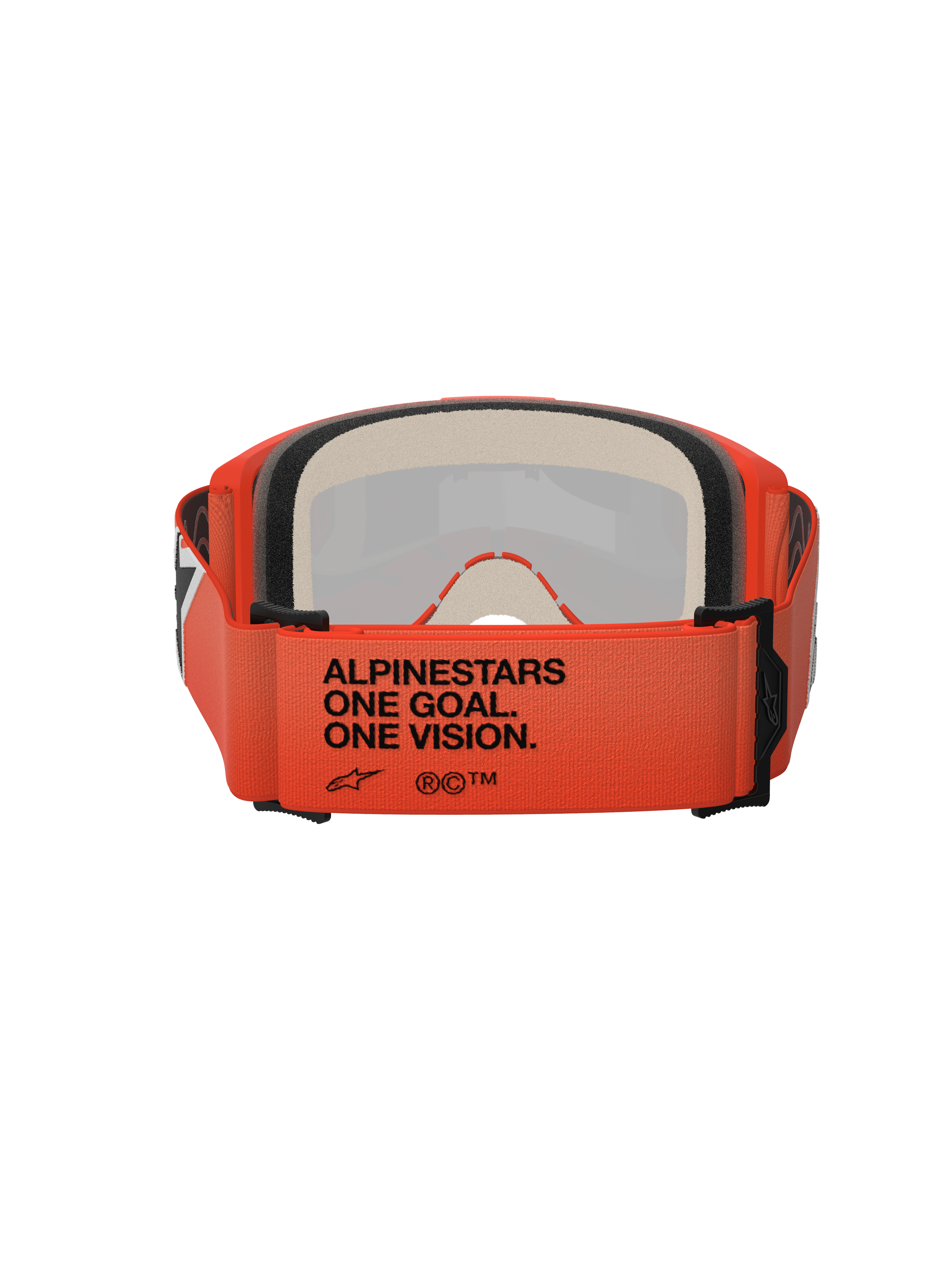 Vision 5 Corp Goggle - Orange Mirror Red