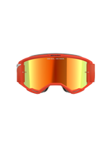 Vision 5 Corp Goggle - Orange Mirror Red