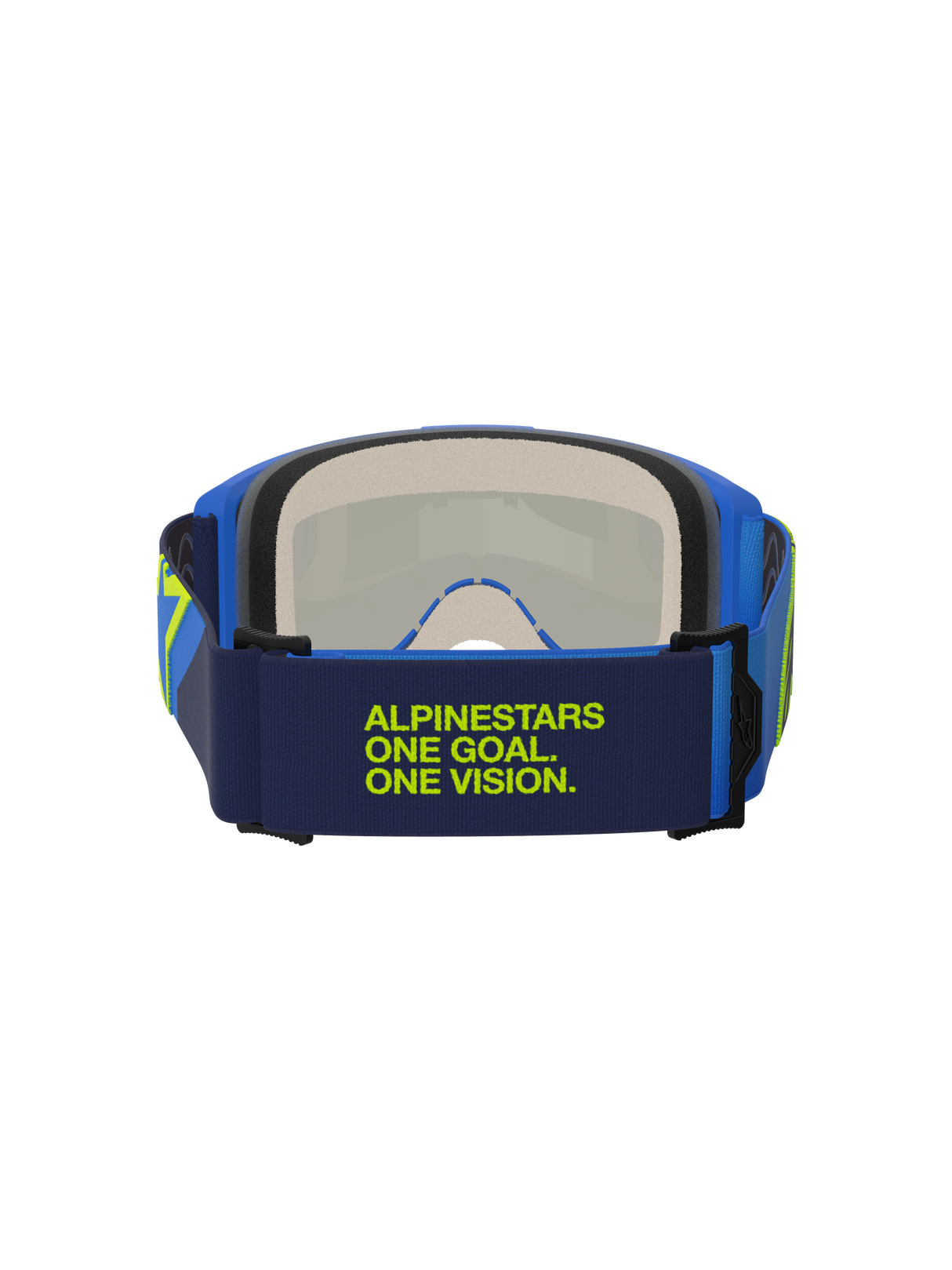 Vision 5 Corp Goggle - Blue Yellow Fluo Mirror Blue