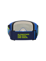 Vision 5 Corp Goggle - Blue Yellow Fluo Mirror Blue