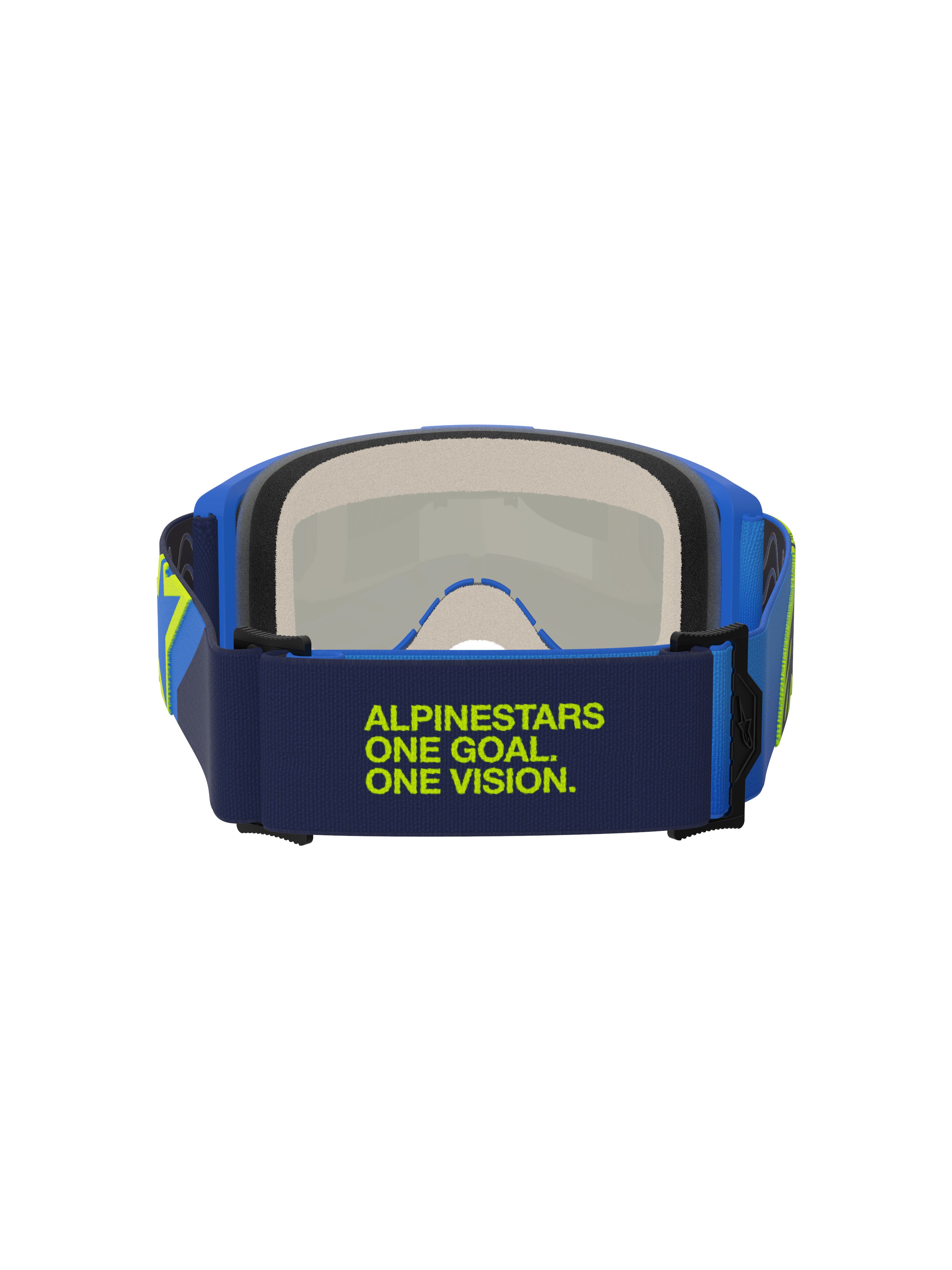 Vision 5 Corp Goggle - Blue Yellow Fluo Mirror Blue