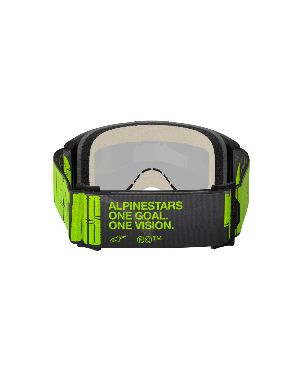 Vision 5 Hollow Goggle - Charcoal Yellow Fluo Mirror Silver