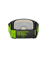 Vision 5 Hollow Goggle - Charcoal Yellow Fluo Mirror Silver
