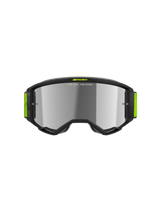 Vision 5 Hollow Goggle - Charcoal Yellow Fluo Mirror Silver