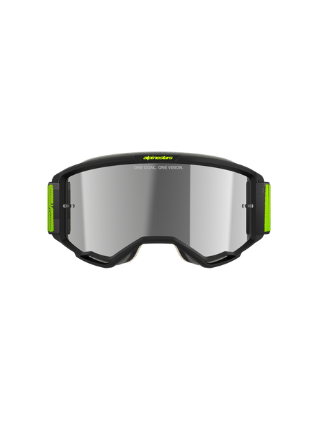 Vision 5 Hollow Goggle - Charcoal Yellow Fluo Mirror Silver