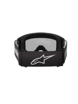 Vision 3 Wordmark Goggle - Black Mirror Silver