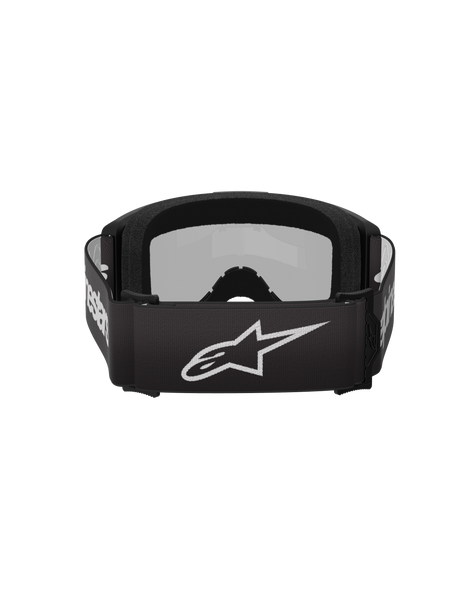 Vision 3 Wordmark Goggle - Black Mirror Silver