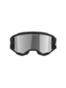 Vision 3 Wordmark Goggle - Black Mirror Silver