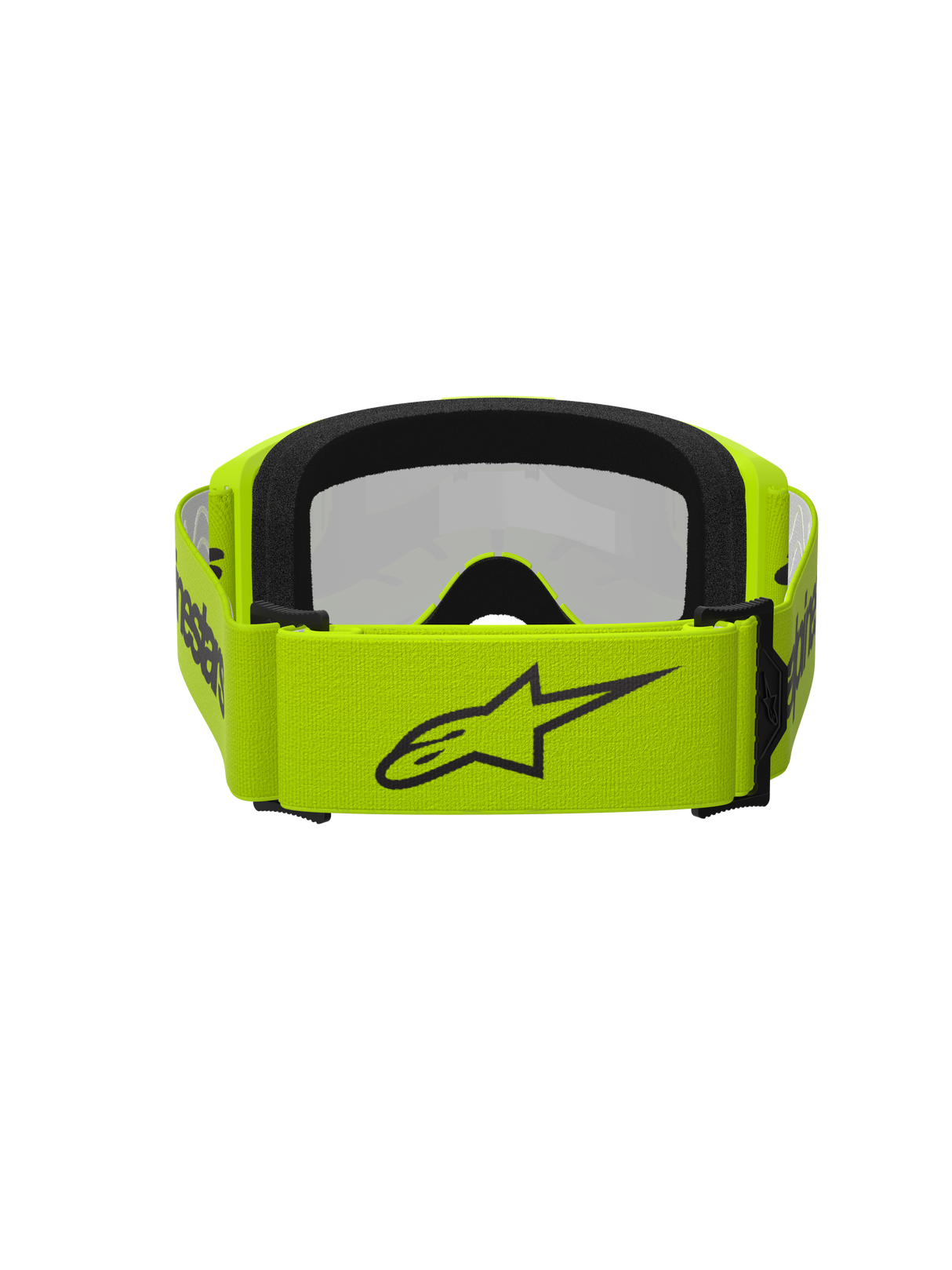 Vision 3 Wordmark Goggle - Yellow Fluo Mirror Silver