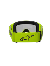 Vision 3 Wordmark Goggle - Yellow Fluo Mirror Silver