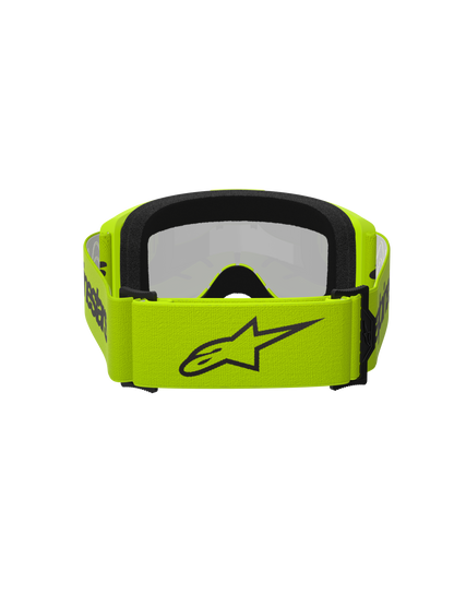 Vision 3 Wordmark - Motocross Goggles (Yellow Fluo)