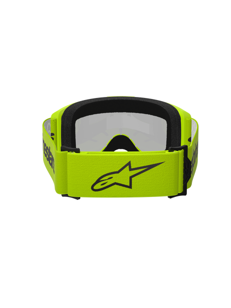 Vision 3 Wordmark Goggle - Yellow Fluo Mirror Silver